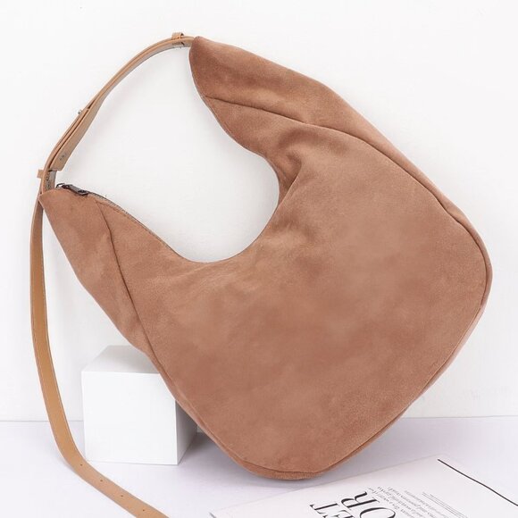 Faux Suede Bindle Bag main image 1
